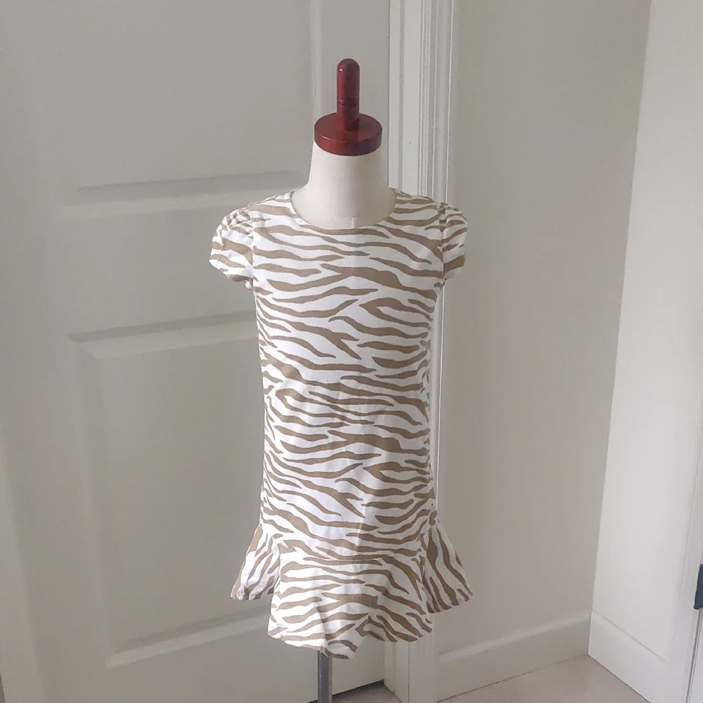 Gymboree White Cotton Blend Garment Gymboree RIGHT MEOW cheetah Cotton/Spandex